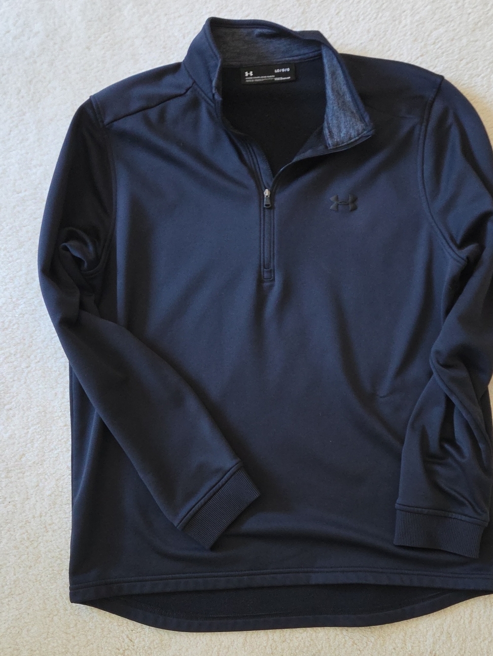 Under Armour Black Quarter-Zip Pullover